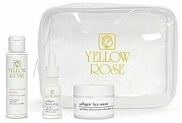 Fragrances, Perfumes, Cosmetics Set - Yellow Rose Face Collagen Mini Set