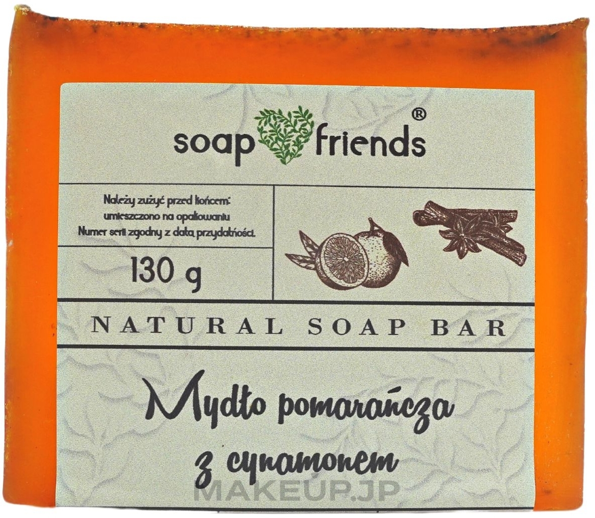 Orange & Cinnamon Glycerin Hand & Body Soap - Soap&Friends  — photo 130 g