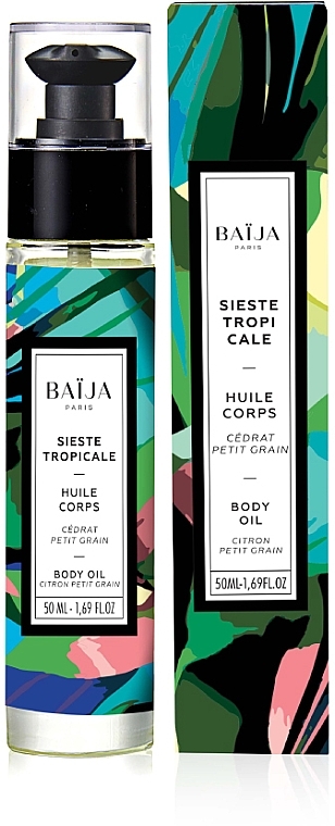 Bath and Body Oil - Baija Sieste Tropicale Body & Bath Oil — photo N1