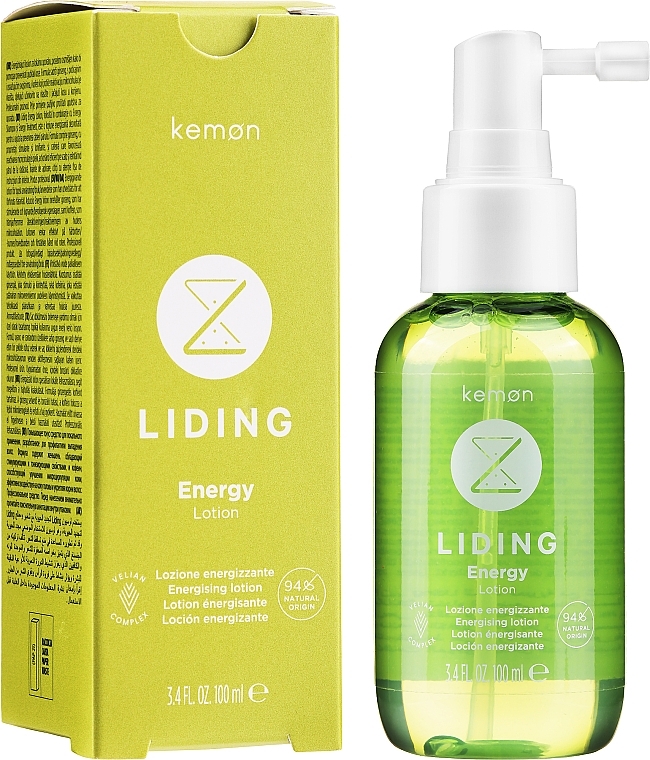 Energy Hair Lotion - Kemon Liding Energy Lotion Vegan — photo N1