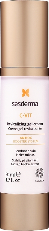 Facial Gel Cream - SesDerma Laboratories C-Vit Revitalizing Gel Cream — photo N1