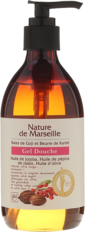 Goji Berry & Shea Butter Shower Gel - Nature de Marseille Goji&Shea Butter Shower Gel — photo N1