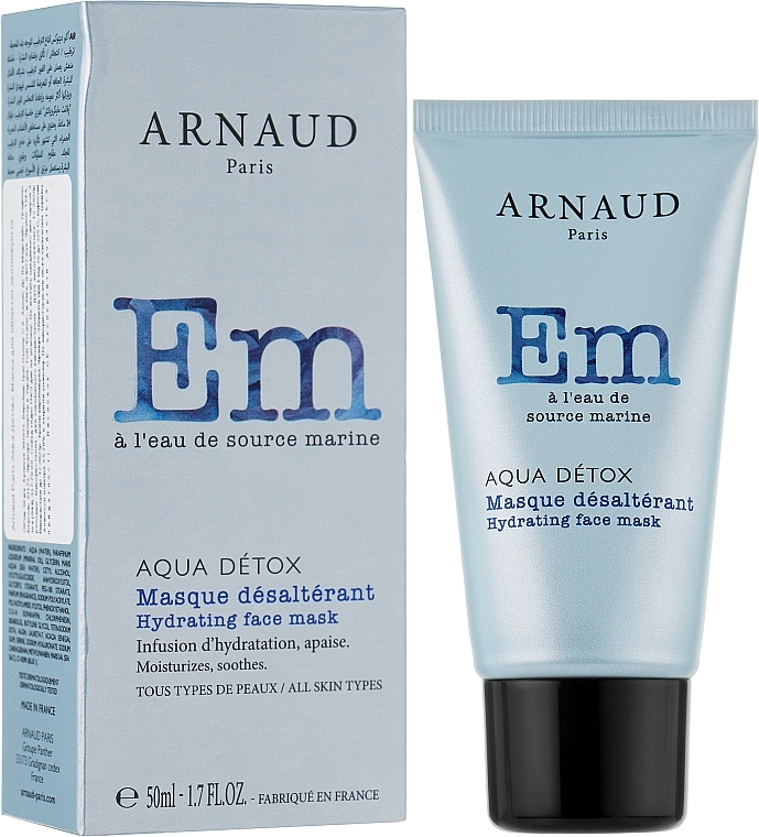 Dehydrated Skin Face Mask - Arnaud Aqua Detox Hydrating Face Mask — photo N2