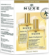 Set - Nuxe Travel With Nuxe Value Pack Set (oil/2x100ml) — photo N1