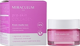 Fragrances, Perfumes, Cosmetics Night Face Cream - Miraculum Collagen Pro-Skin Night Cream