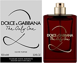 Dolce&Gabbana The Only One 2 - Eau de Parfum (tester without cap) — photo N2