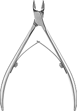 Fragrances, Perfumes, Cosmetics Professional Skin Nipper, NE-90-9, 9 mm - Staleks Pro Expert