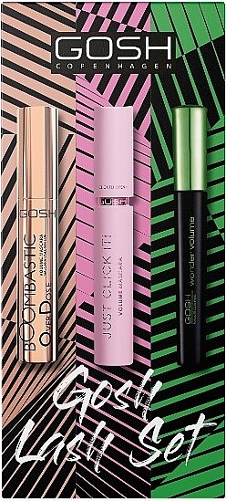 Set - Gosh Copenhagen Lash Set (mascara/13ml + mascara/2x10ml) — photo N1