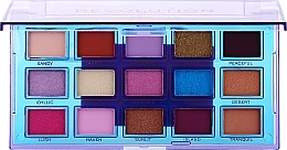 Eyeshadow Palette - Makeup Revolution Reflective Eyeshadow Palette Ultra Violet — photo N1