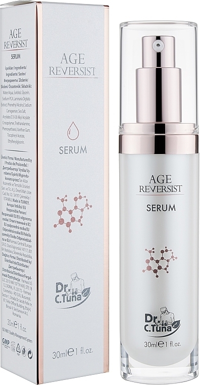 Anti-Aging Face Serum - Farmasi Dr.Tuna Age Reversist Serum — photo N2