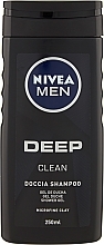 Shower Gel "Deep" - NIVEA Deep Clean Gel — photo N1