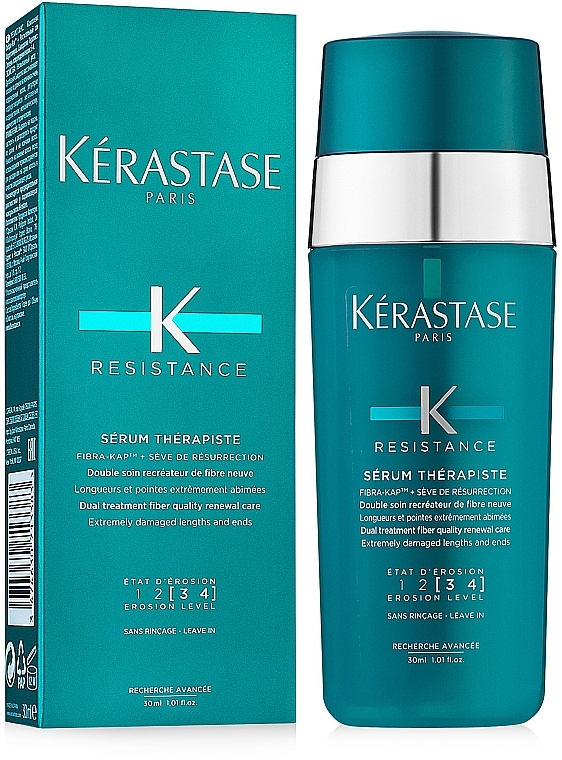 Repair Leave-In Serum for Very Damaged Hair - Kerastase Resistance Therapist Renewal Leave-in Serum — photo N1