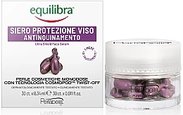 Fragrances, Perfumes, Cosmetics Protective Face Serum, capsules - Equilibra Perlabella Ultra Shield Face Serum