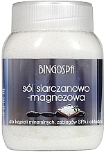 Fragrances, Perfumes, Cosmetics Magnesium Sulphate Bath Salt - BingoSpa Salt And Magnesium Sulphate
