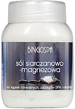 Fragrances, Perfumes, Cosmetics Magnesium Sulphate Bath Salt - BingoSpa 