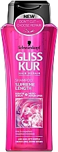 Fragrances, Perfumes, Cosmetics Shampoo for Long & Damaged Hair - Gliss Kur Supreme Lenght Shampoo