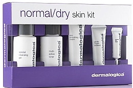 Fragrances, Perfumes, Cosmetics Set - Skin Kit- Normal / Dry (gel/50ml + cr/peeling/10ml + toner/50ml + cr/22ml + eye/repeir/5ml)