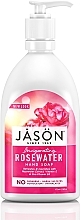 Invigorating Liquid Hand Soap "Rosewater" - Jason Natural Cosmetics Invigorating Rose Water Hand Soap — photo N1
