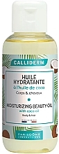 Fragrances, Perfumes, Cosmetics Body and Hair Oil - Calliderm Huile Hydratante Coconut