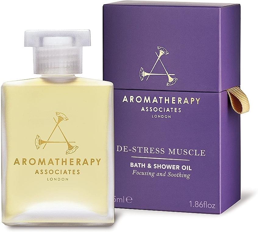Bath & Shower Oil - Aromatherapy Associates De-Stress Muscle Bath & Shower Oil — photo N2