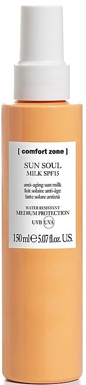 Sun Body Milk - Comfort Zone Sun Soul Milk SPF 15 — photo N1