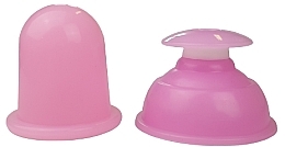 Fragrances, Perfumes, Cosmetics Silicone Face & Body Cups, 6cm, 37177, pink - Deni Carte