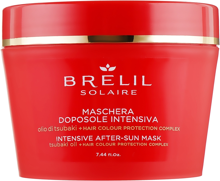 After Sun Hair Mask - Brelil Solaire Intensive After-Sun Musk — photo N1