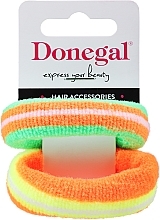 Fragrances, Perfumes, Cosmetics Hair Ties, 2 pcs, FA-5681, multicolored - Donegal