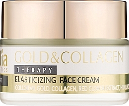 Fragrances, Perfumes, Cosmetics Gold & Collagen Night Face Cream - Delia Gold & Collagen Therapy Elasticizing Night Cream