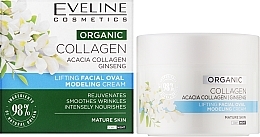Lifting & Modeling Face Cream - Eveline Cosmetics Organic Collagen Lifting Cream — photo N3