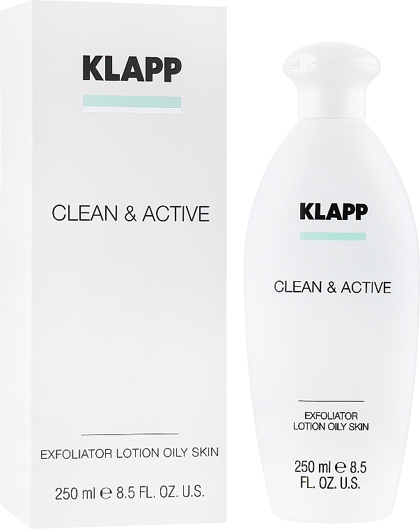Oily Skin Exfoliator - Klapp Clean & Active Exfoliator Oily Skin — photo N1