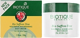 Fragrances, Perfumes, Cosmetics Rejuvenating Cream - Biotique Bio Saffron Dew Ageless Face & Body Cream