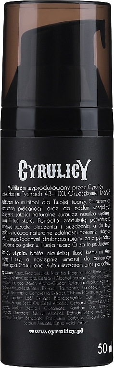 Multifunctional Face Cream - Cyrulicy Multifunctional Cream — photo N3