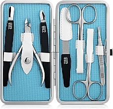 Manicure Set, 7 tools, ZBR 014 - Zauber — photo N1