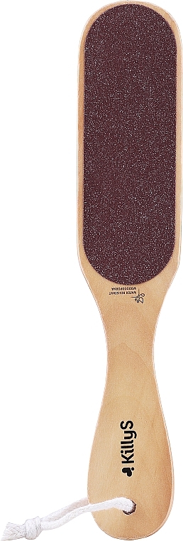 Double-Sided Foot File 963921, brown - KillyS — photo N1