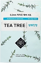 Fragrances, Perfumes, Cosmetics Sheet Mask - Etude House Therapy Air Mask Tea Tree