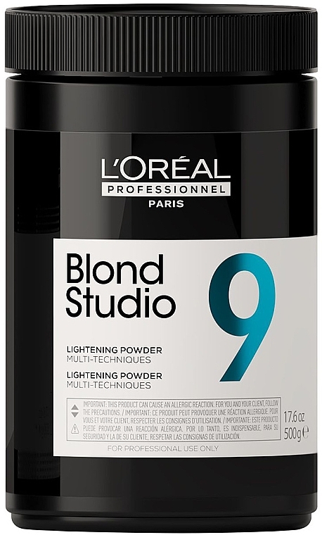 Bleaching Powder - L'Oreal Professionnel Blond Studio 9 Lightening Powder — photo N1