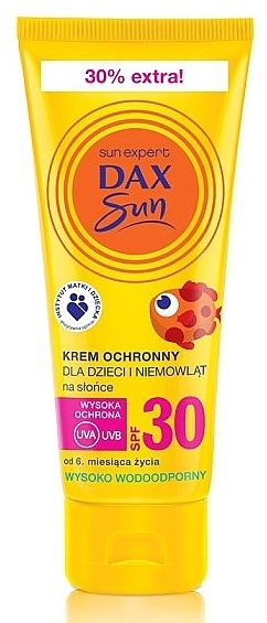 Baby Sunscreen Cream - Dax Sun Protection Cream SPF 30+ — photo N1