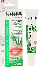 Fragrances, Perfumes, Cosmetics Moisturizing Lip Serum - Eveline Cosmetics Lip Therapy Professional Revitallum Aloe Moisturising Lip Serum