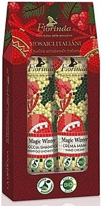 Christmas Gift Set - Florinda Magic Winter (shm gel/30ml + h/cr/30ml) — photo N1