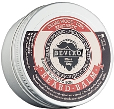 Fragrances, Perfumes, Cosmetics Beard Balm - Beviro Beard Balm Cedar Wood Pine Bergamot