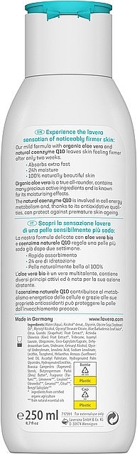 Body Lotion - Lavera Basis Sensitiv Firming Aloe Vera & Natural Coenzyme Q10 Body Lotion — photo N2
