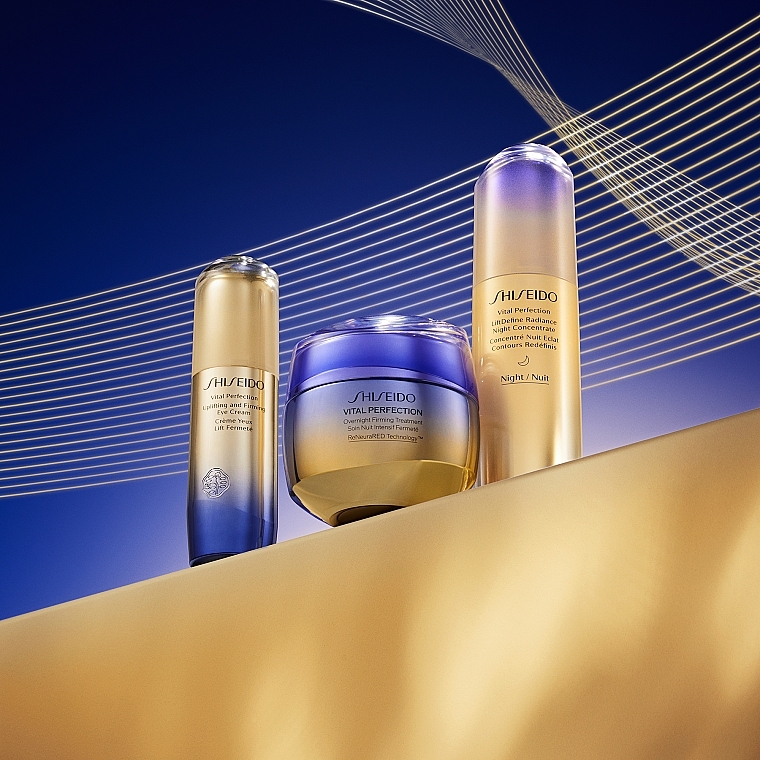 夜の引き締めフェイシャルトリートメント - Shiseido Vital Perfection Overnight Firming Treatment (交換可能なブロック) — photo N4