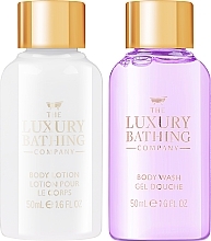 Set - Grace Cole The Luxury Bathing Lavender Sleep Dreamy Duo (sh/gel/50ml+b/lot/50ml) — photo N2