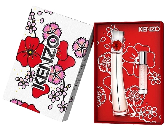 Kenzo Flower By Kenzo L'Absolue - Set (edp/50ml + edp/mini/10ml) — photo N1