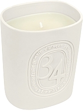 Diptyque 34 boulevard Saint Germain - Scented Candle in Candlestick — photo N2