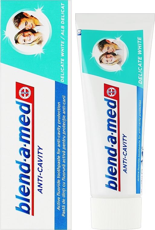 Toothpaste - Blend-a-med Anti-Cavity Delicate White — photo N2