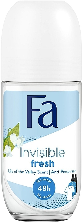 Roll-on Deodorant "Freshness" - FA Invisible Fresh Lily of the Valley — photo N1