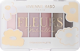 Eyeshadow Palette - Vivienne Sabo Fleurs Naturelles Eyeshadow Palette — photo N2