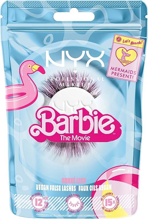 False Lashes - NYX Professional Makeup Barbie Limited Edition Collection Jumbo Lash — photo N1